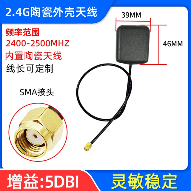 Antena 2.4G con diferentes opciones de conector GL006 