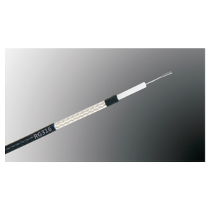 Cable coaxial miniatura de 50 Ω y 11 GHz