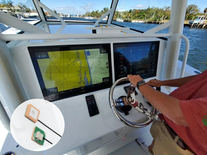 Antena GPS para navegaci&oacute;n.