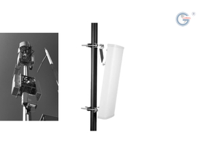 Antena de panel exterior de alta ganancia de 12 dBi con conector N-hembra GL-DY7027S6512