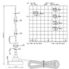 Antena de base magnética de banda completa LTE de alta ganancia 9dbi GL-DYG835