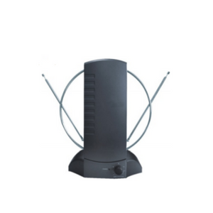 Antena HDTV interior negra profesional de alta ganancia