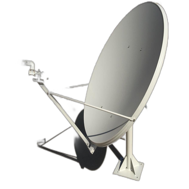 Antena fija de aluminio de 1,2 m Antena de estación terrestre NS-SEC-120