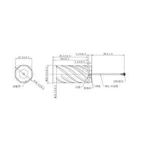 Antena de alta precisión de 34dBI