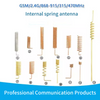  Antena de resorte de 39 mm de largo y 6 mm de diámetro 