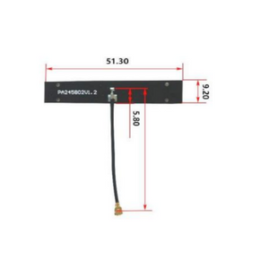 Antena de parche de protección contra rayos de doble banda 2.4G/5G GL026 