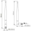 Antena WiFi Goma 5dBi GL-DY436