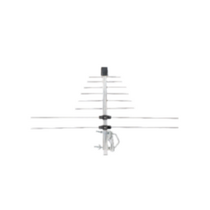 Antena yagi exterior con ganancia de 12dbi y conector F para canales UHF