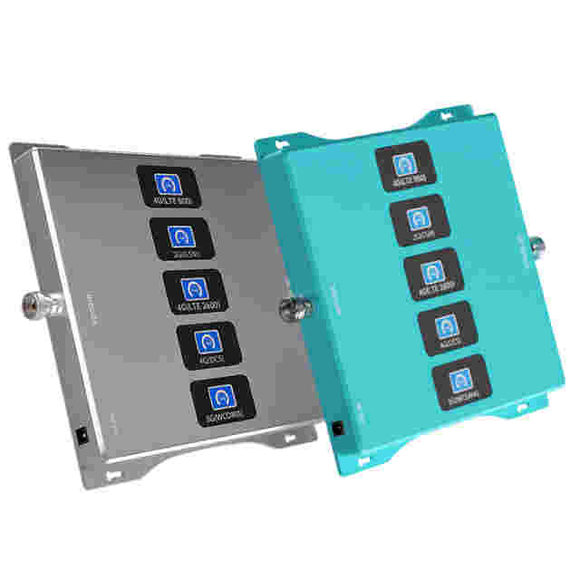 Amplificador de señal de alta ganancia con división de frecuencia de 5 bandas 800/900/1800/2100/2600 MHz