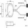 Antena combinada GNSS y LTE GLB318L