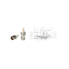 Conector BNC encapsulado sellado de 5 GHz