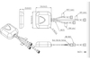 Combo Antena Gpsglonass Y Lte Y Wifi Con Salida 3 Cables GL-DY056