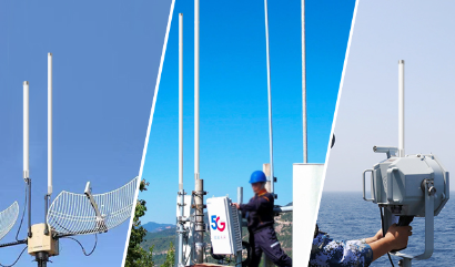 Antena de fibra de vidrio