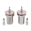Conector tipo N de 9 GHz, 50 Ω, resistente a altas temperaturas 