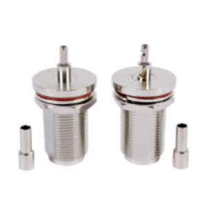 Conector tipo N de 9 GHz, 50 Ω, resistente a altas temperaturas 