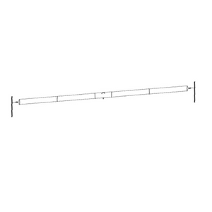  Antena HF con conector hembra UHF dipolo de banda completa de 2-30MHz