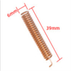 Antena de resorte de 315 MHz GL1307 39 mm de largo 6 mm de diámetro 