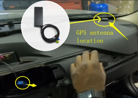 Aplicaci&oacute;n de antena gnss GL312