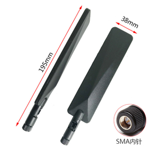 Antena de pato de goma vertical GL-DY437 del conector macho SMA de polarización 4G