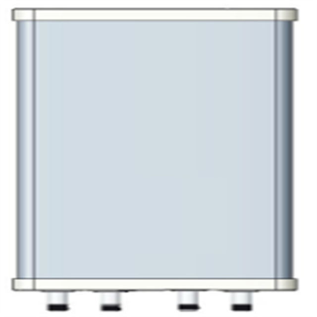 la antena 4 del panel de 3500mhz-3800mhz Mimo vira hacia el lado de babor 12dBi GL3338D-12