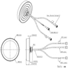 GNSS y antena combinada dual 4G cable Sma macho GL-DY046LM 2m