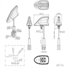 Antena combinada Lte dual GL-DY072