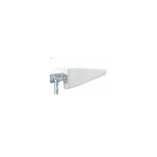 Antena LPDA de dimensiones 445x210x70 mm