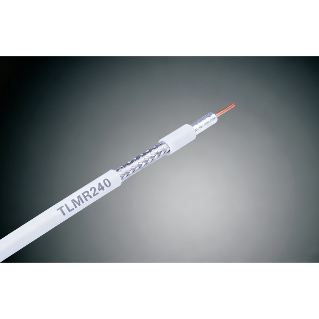 Cable coaxial de doble lámina de aluminio de 18 GHz